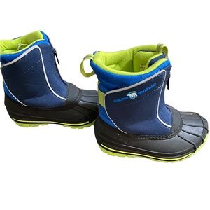 Arctic Shield Snow-boot Kids Sz10 Blue/Green